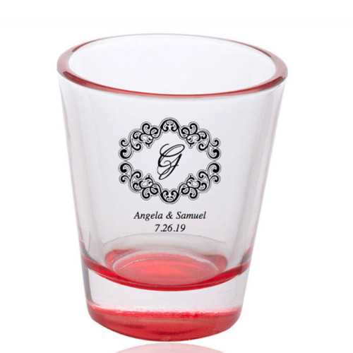 Colored Personalized Shot Glass